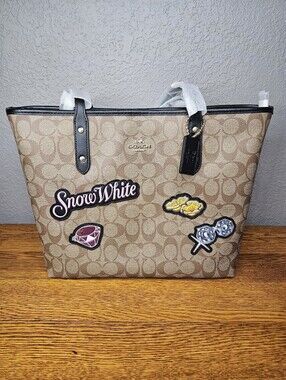 Coach x Disney Snow White City Tote